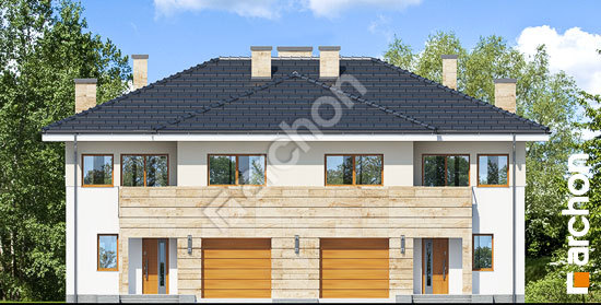 Передній фасад Вілла Юлія 4