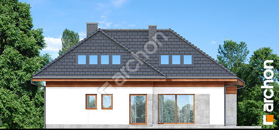 Дворовой фасад Дом в кортусах