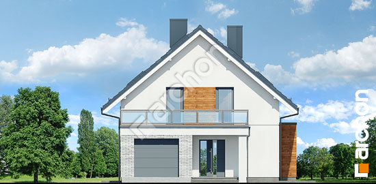 Передній фасад Будинок у флоксах 2 (П)