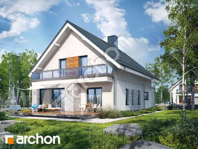Проект будинку ARCHON+ Будинок у флоксах 2 (П) Вид 2