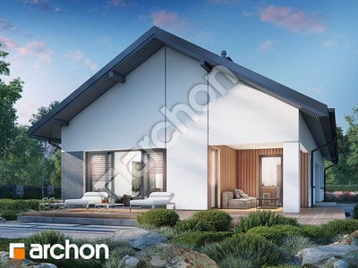 Проект дома ARCHON+ Дом в магониях 