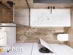 Проект будинку ARCHON+ Будинок в ірисах 4 (Н) візуалізація ванни (візуалізація 3 від 5)