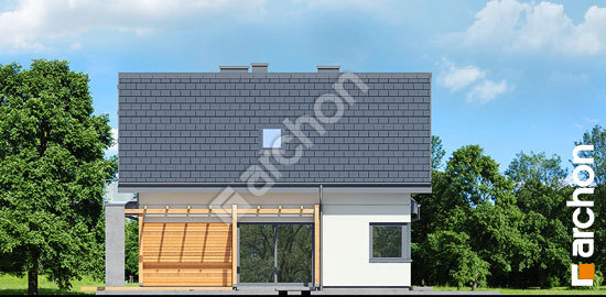 Боковой фасад Дом в фаворитках (Г2)