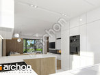 Проект дома ARCHON+ Дом в фаворитках (Г2) визуализация кухни 1 вид 2