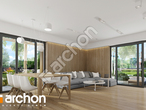 Проект дома ARCHON+ Дом в фаворитках (Г2) дневная зона (визуализация 1 вид 5)