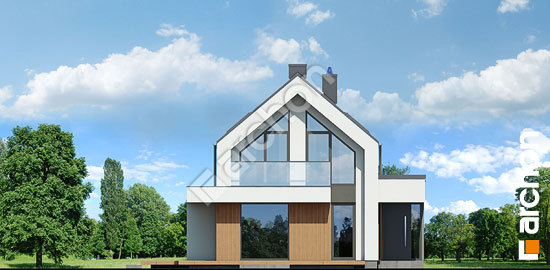 Передній фасад Будинок під опунціями 2 (Е)