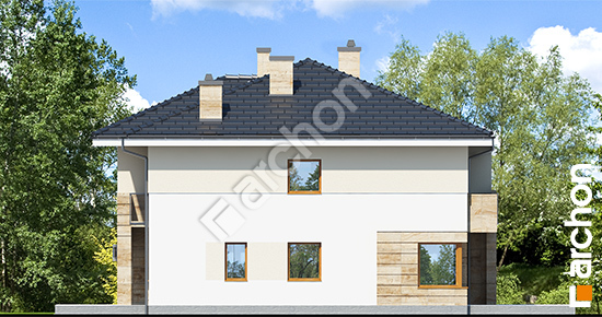 Боковой фасад Вилла Юлия 4 (Р2) вер.2