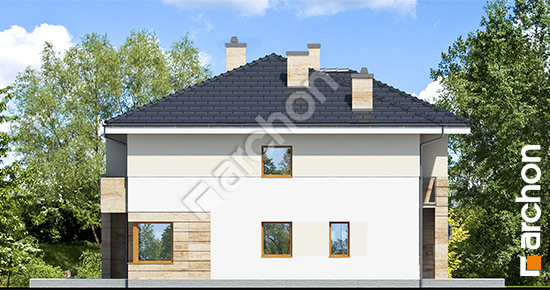 Боковой фасад Вилла Юлия 4 (Р2) вер.2