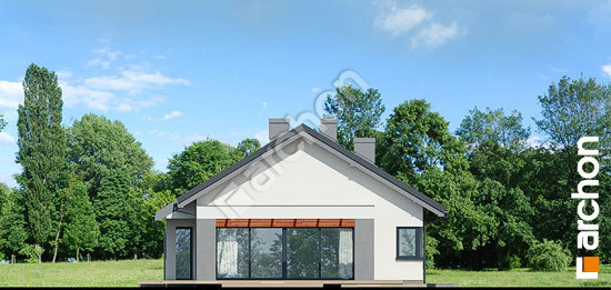 Бочний фасад Будинок в пепероміях 4