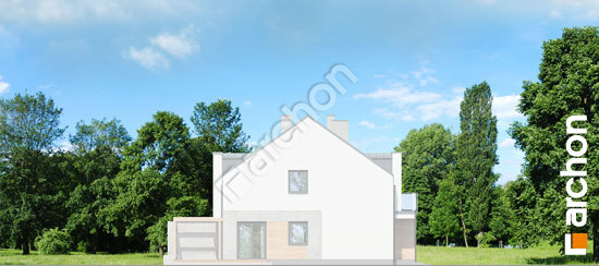 Бочний фасад Будинок в клематисах 25 (Р2Б)