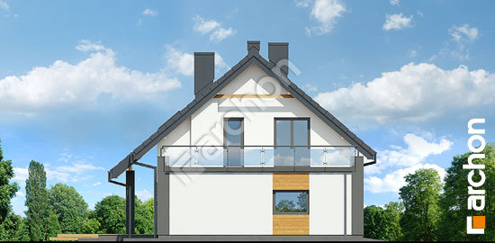 Бочний фасад Будинок в малинівці (Г)