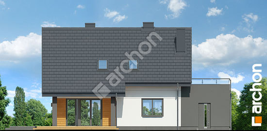 Дворовой фасад Дом в малиновках (Г)