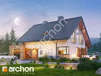 Проект будинку ARCHON+ Будинок в малинівці (Г) стилізація 7