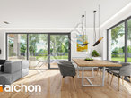 Проект дома ARCHON+ Дом в аурорах 7 (П) дневная зона (визуализация 1 вид 3)