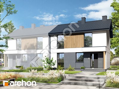 Проект дома ARCHON+ Дом в эверниях 4 (БА) 