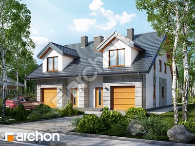 Проєкт будинку ARCHON+ Будинок під гінко 7 (ГР2) вер.2 