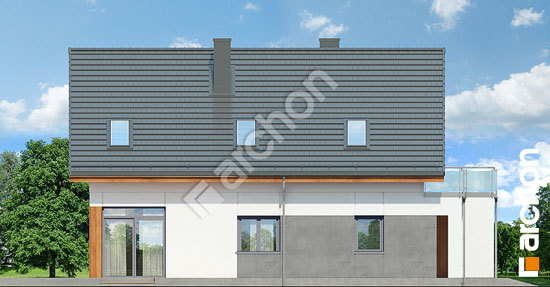 Бочний фасад Будинок під хікорою 2