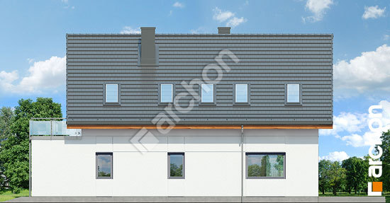 Боковой фасад Дом под хикорой 2