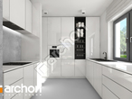 Проект дома ARCHON+ Дом под хикорой 2 визуализация кухни 1 вид 1