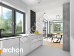 Проект дома ARCHON+ Дом под хикорой 2 визуализация кухни 1 вид 2