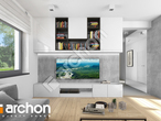 Проект будинку ARCHON+ Будинок під хікорою 2 денна зона (візуалізація 1 від 1)