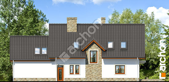 Дворовий фасад Будинок в майорані 2 (Г2)