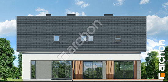 Дворовой фасад Дом в подснежниках 15 (Г2)