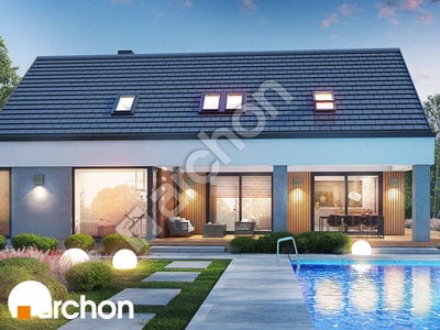 Проект дома ARCHON+ Дом в подснежниках 15 (Г2) 