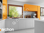Проект будинку ARCHON+ Будинок у вістерії 5 (Г2) візуалізація кухні 1 від 2