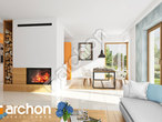 Проект будинку ARCHON+ Будинок у вістерії 5 (Г2) денна зона (візуалізація 1 від 3)