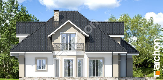 Бочний фасад Будинок в діброві (Г2) вер.2