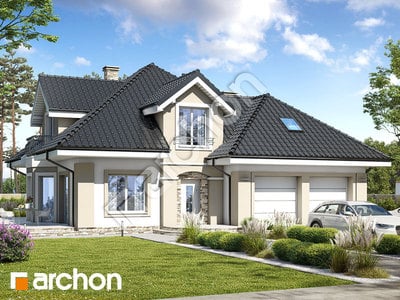 Проект дома ARCHON+ Дом в дуброве (Г2) вер.2 