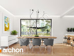 Проект дома ARCHON+ Дом в аурорах 7 дневная зона (визуализация 1 вид 2)