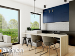 Проект будинку ARCHON+ Будинок в фіалках 7 (Р2Б) візуалізація кухні 1 від 1