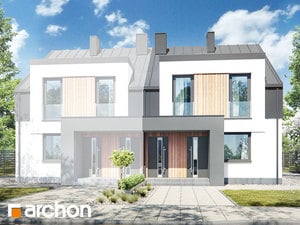 Проект будинку ARCHON+ Будинок в фіалках 7 (Р2Б) Вид 2