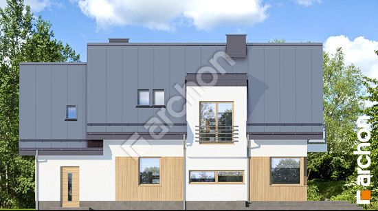 Дворовой фасад Дом в тамарисках 7