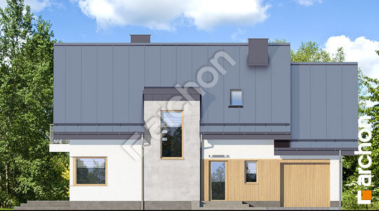 Передний фасад Дом в тамарисках 7