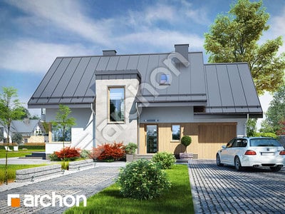 Проект дома ARCHON+ Дом в тамарисках 7 