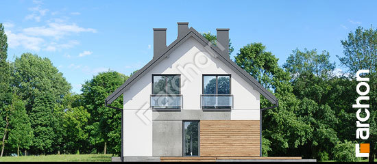 Бочний фасад Будинок в малинівці 14 (Г)