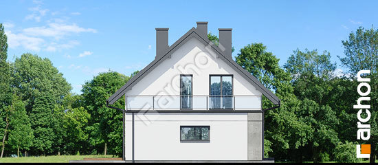 Бочний фасад Будинок в малинівці 14 (Г)