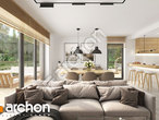 Проект дома ARCHON+ Дом в малиновках 14 (Г) дневная зона (визуализация 1 вид 5)