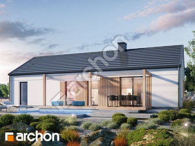 Проєкт будинку ARCHON+ Будинок в коручках 3 (Г) 