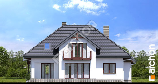 Дворовий фасад Будинок в каллатеях 2 вер.2