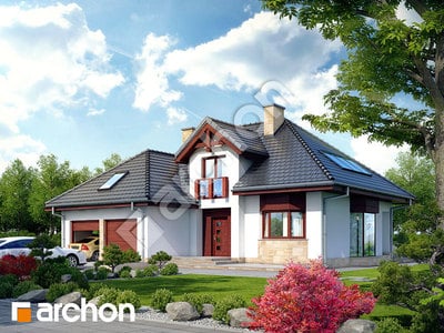 Проєкт будинку ARCHON+ Будинок в каллатеях 2 вер.2 