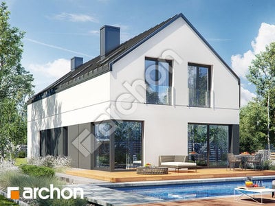 Проект дома ARCHON+ Дом в таурине 