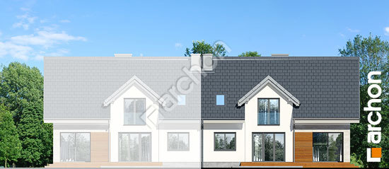 Дворовой фасад Дом в серебрянках 3 (Б)