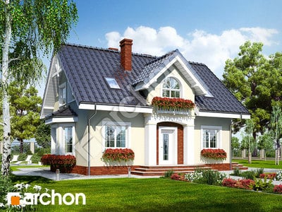 Проект дома ARCHON+ Дом в кориандре 2 вер.2 