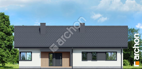 Передний фасад Дом в мекинтошах 18