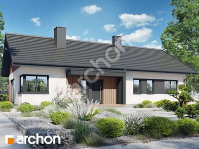 Проєкт будинку ARCHON+ Будинок в мекінтошах 18 