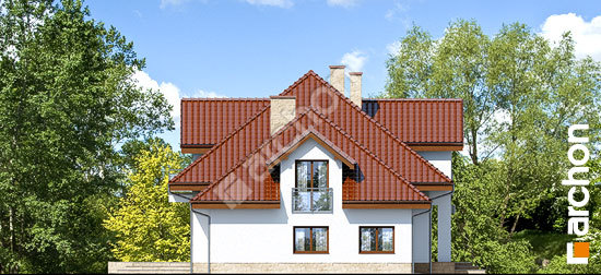 Боковой фасад Дом в каллах 5 (Г2Н)